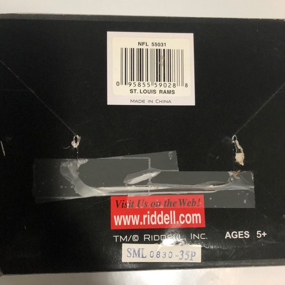 St. Louis Rams Sam Bradford Signed Mini Helmet - Picture 6 of 6